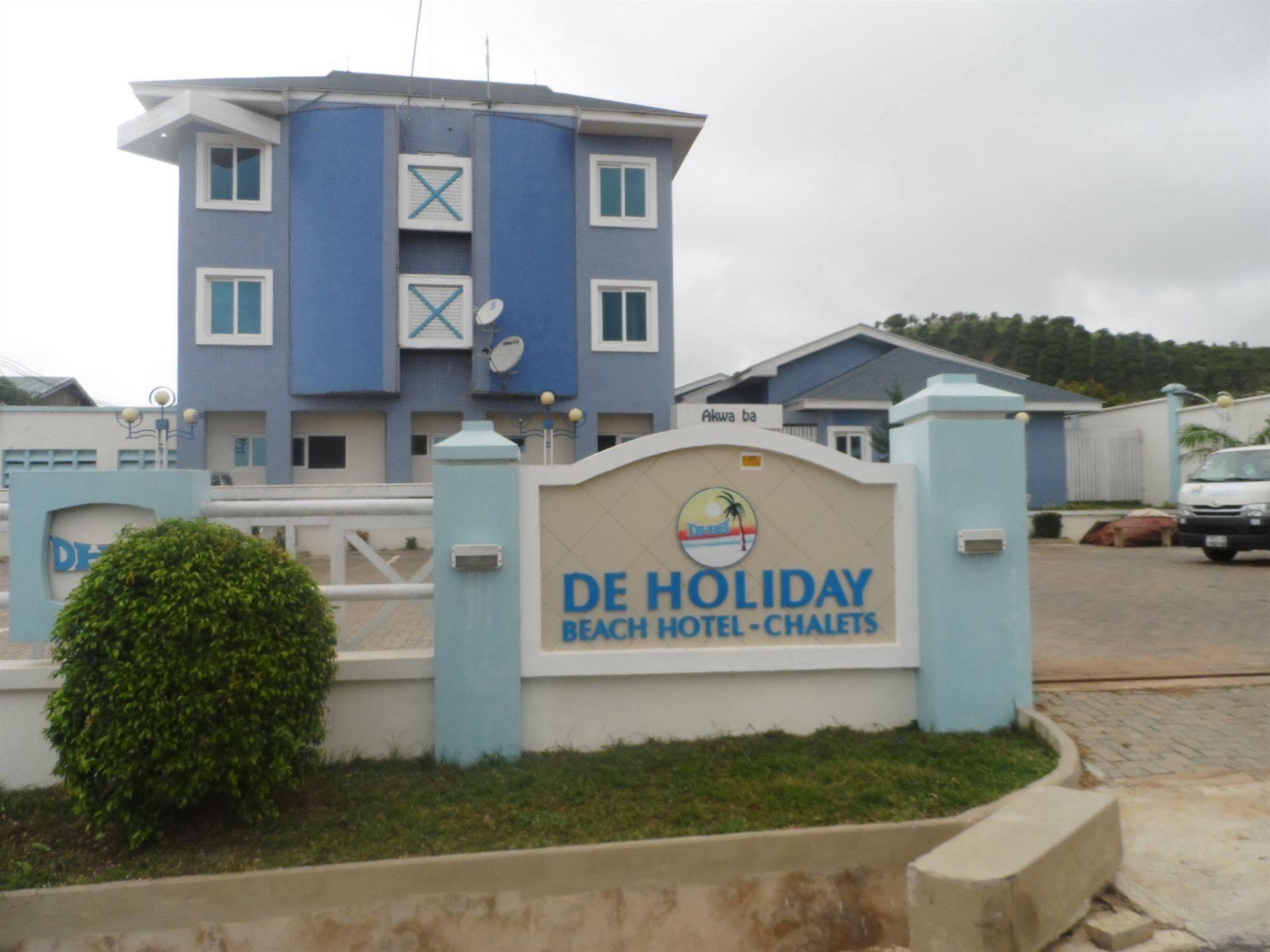 Kokrobite De Holiday Beach Hotel المظهر الخارجي الصورة